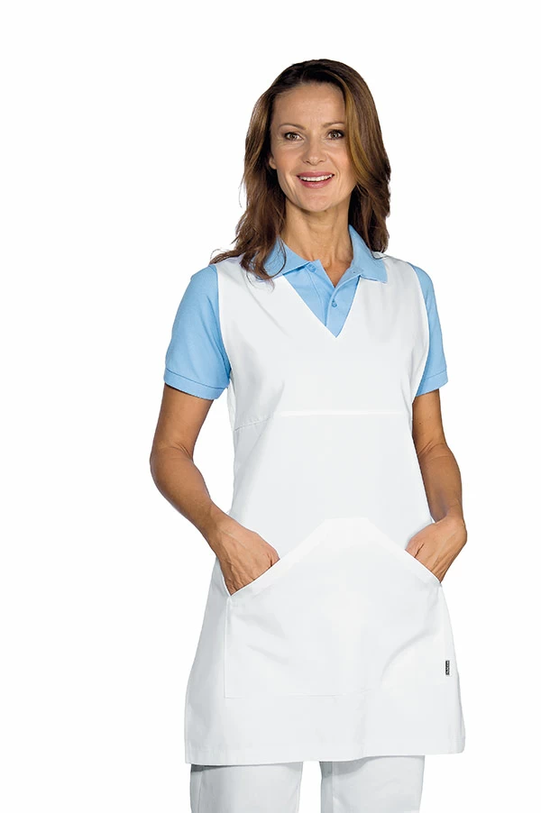 Poncho A V Isacco | Grembiule | Pettorina | Casacca | Scollo a V | Regolazione con Cordino