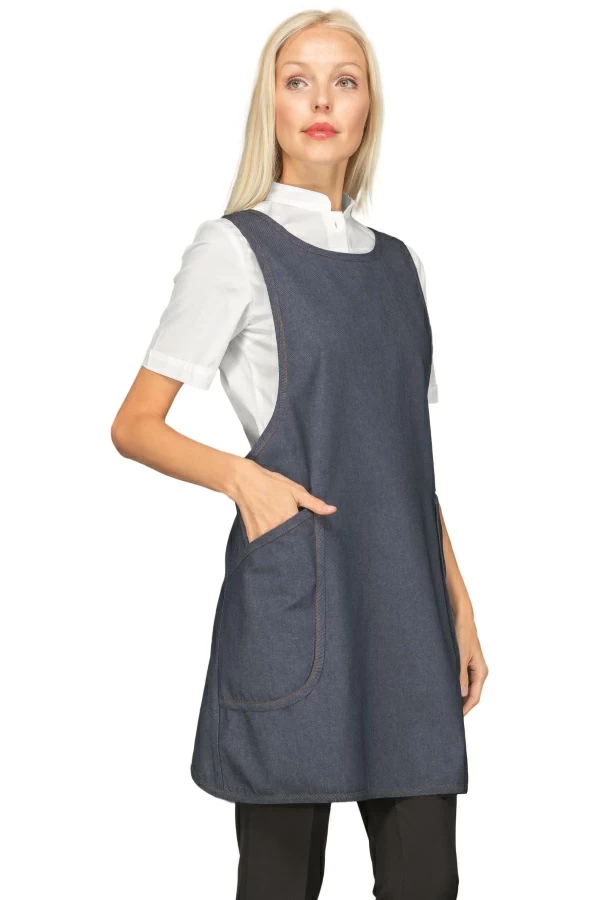 Sakura Isacco | Grembiule | Casacca | Pettorina | Regolazione con Cordino | Bretelle Incrociate - immagine 3