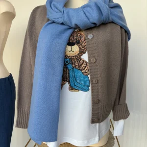 DANIEL &  MAYER -  MAGLIA MAN. LUNGHE - ORSETTO - AZZURRO