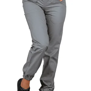 Pantalone Pantagiaffa Isacco | Caviglia con Elastico | Antimacchia | 3 Tasche | Unisex (Uomo|Donna) | 130 gr/m2