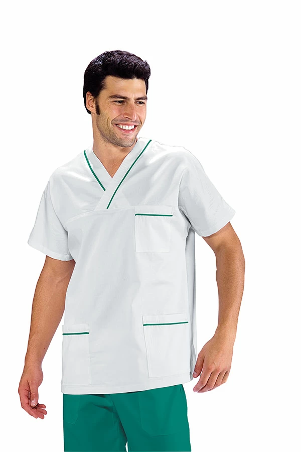 Casacca Profilata Collo a V Isacco | Unisex(Uomo|Donna) | 100% Cotone | 190 gr/m2