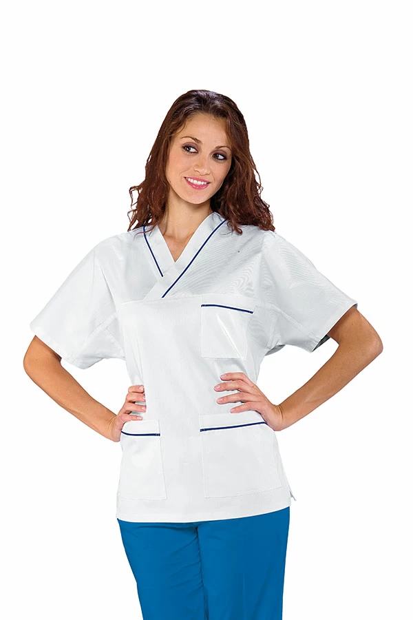 Casacca Profilata Collo a V Isacco | Unisex(Uomo|Donna) | 100% Cotone | 190 gr/m2 - immagine 4