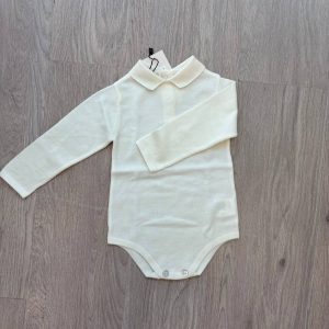 Body lana merino colletto