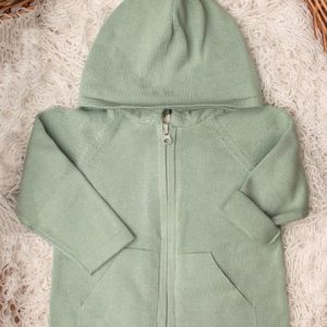 Felpa con zip e cappuccio Maglificio di Verona