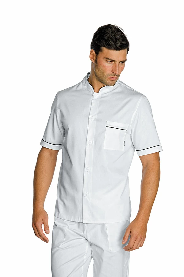 Coreana Cotone Isacco | Giacca Cuoco Uomo | 100% Cotone | 190 gr/m2 - immagine 3