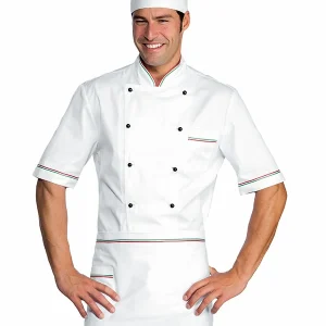 Alicante Isacco | Giacca Cuoco Uomo | 100% Cotone | 190 gr/m2