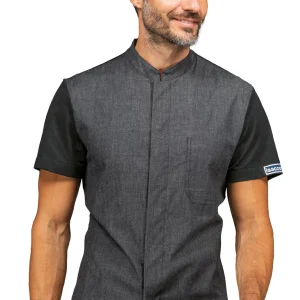 Leon Isacco | Elasticizzato Light | Giacca Cuoco Uomo | 140 gr/m2