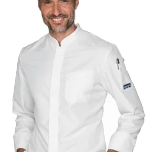 Bradford Isacco | Antimacchia Light | Giacca Cuoco Uomo | 85gr/m2