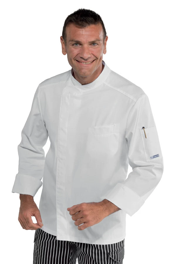 Bilbao Extra Light Isacco | Giacca Cuoco Uomo | 150 gr/m2 - immagine 2