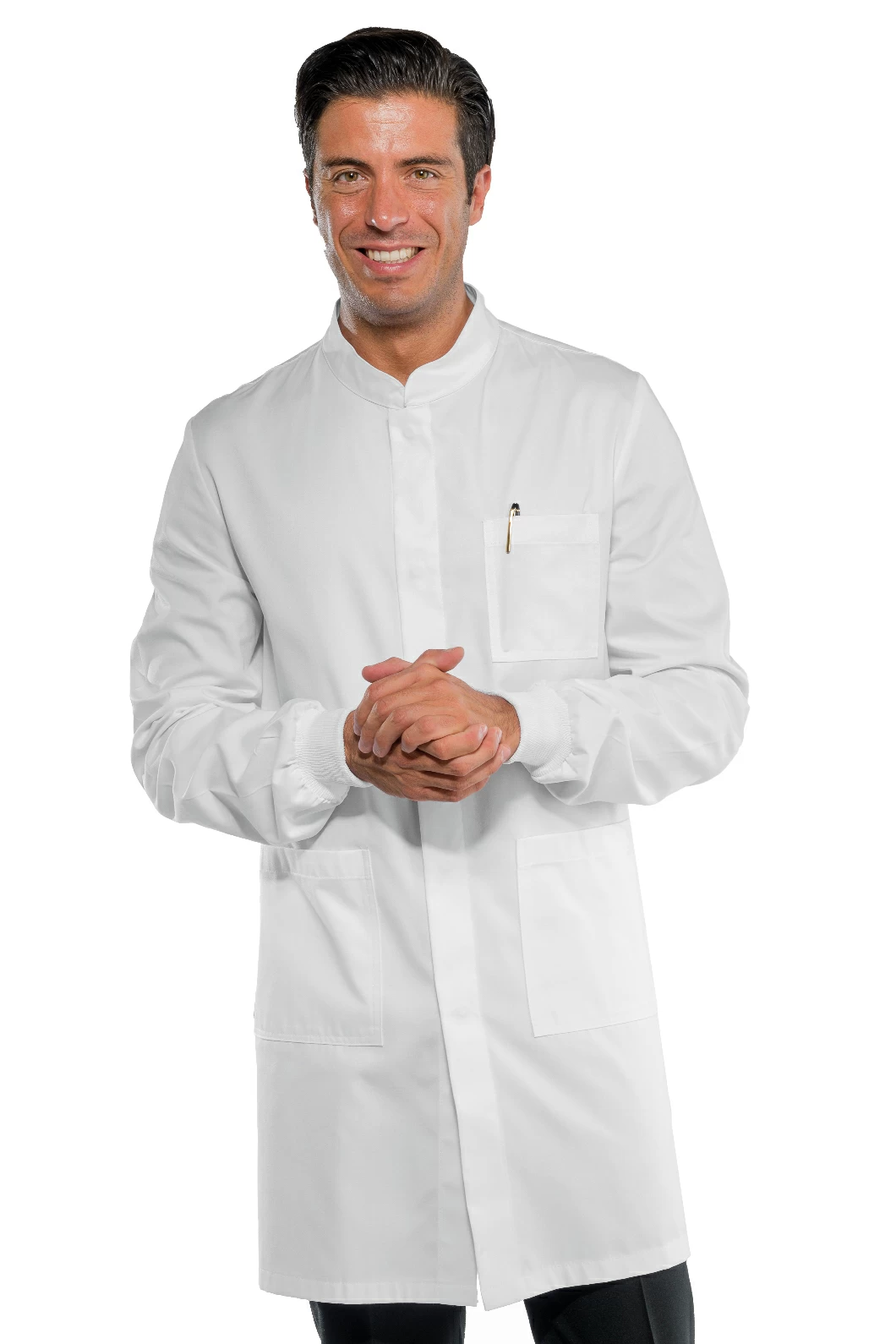 Camice Dover Isacco | Camice Uomo | Super Stretch | 97% Cotone | 3% Spandex | Elasticizzato | 210 gr/m2 - immagine 3