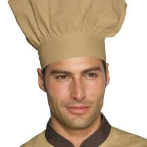 075015 Biscotto Isacco | Cappello Cuoco | Chiusura con Velcro | PolyCotone | 195 gr/m2