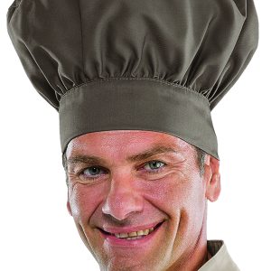 0750356 Fango Isacco | Cappello Cuoco | Chiusura con Velcro | PolyCotone | 195 gr/m2