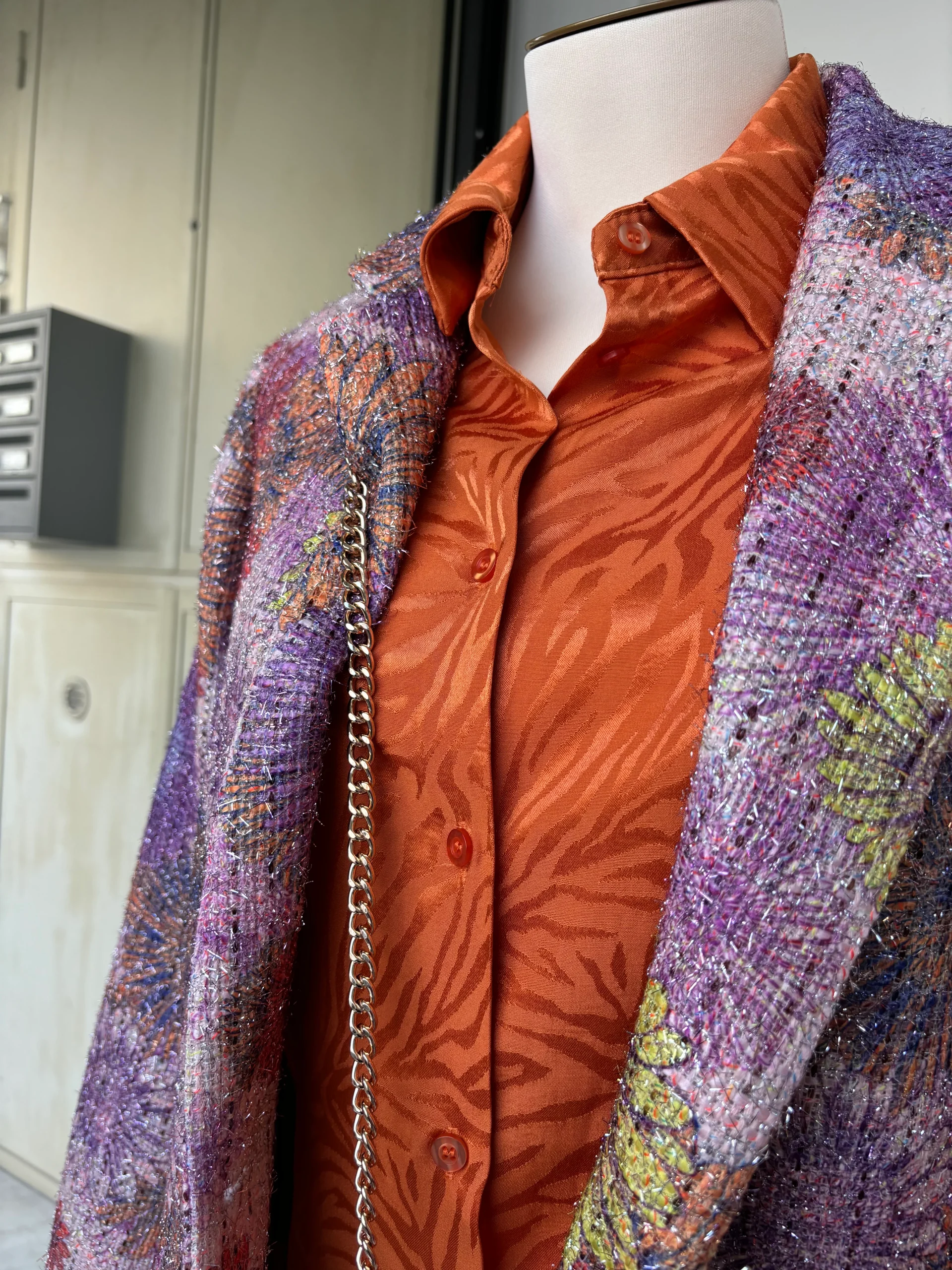 CAMICIA ZANTE - ARANCIO - immagine 3