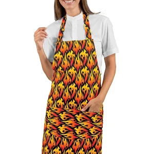 Pettorina Colours Ignis Isacco | Grembiule Pettorina | 90×70 cm | 100% Cotone | 190 gr/m2