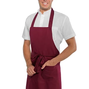 Grembiule Rodi Isacco | Grembiule Pettorina | Con Regolazione | 89×70 cm | 195/220 gr/m2