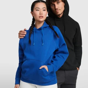 1074 Vinson Roly | Felpa con Cappuccio | Unisex (Uomo|Donna) | 60 % Cotone Organico | 300 gr/m2