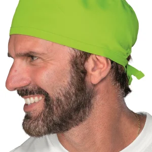 123926 Mela Isacco | Bandana | Sanitario | Regolazione Posteriore Con Cordini | Polycotone | 195 gr/m2