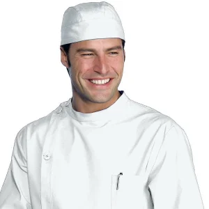 Bianco Isacco | Bandana | Regolazione Posteriore con Cordini | PolyCotone | 195 gr/m2