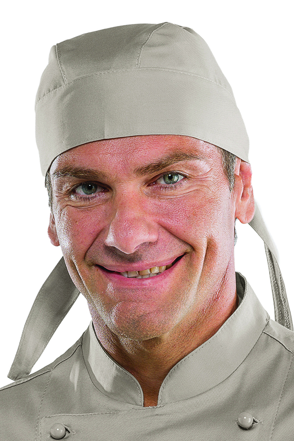 Tortora Isacco | Bandana | Regolazione Posteriore Con Cordini | Polycotone | 195 gr/m2