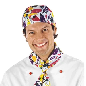 Pepper Isacco | Bandana | Regolazione Posteriore Con Cordini | 100% Cotone | 190 gr/m2
