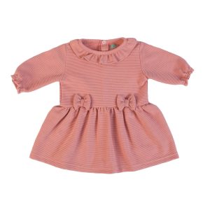 Vestina salmone con fiocchi