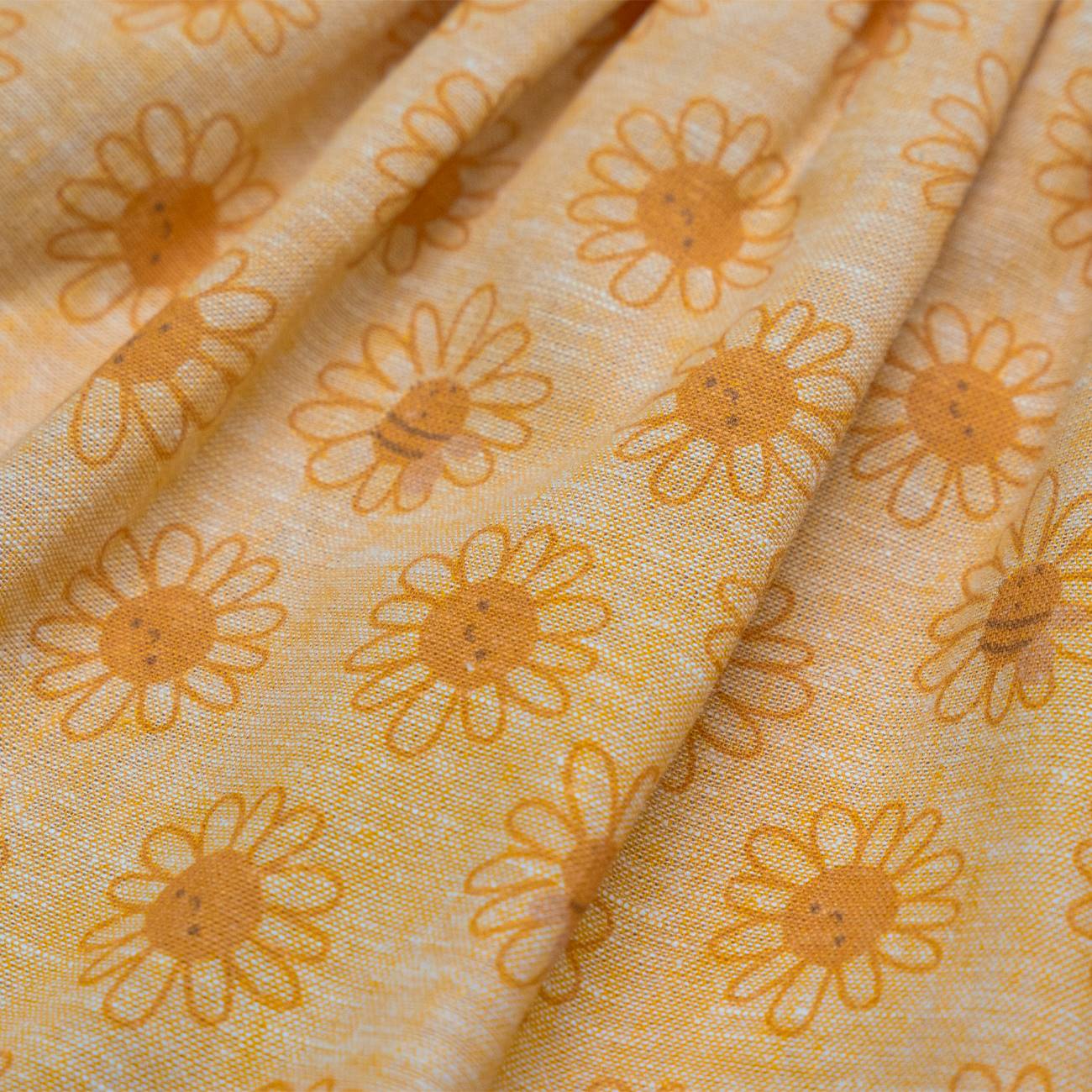 Abito margherite lino e cotone Fs Baby - immagine 4