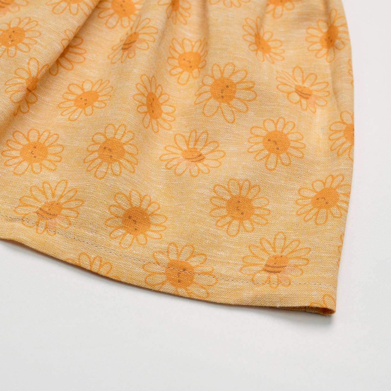 Abito margherite lino e cotone Fs Baby - immagine 5