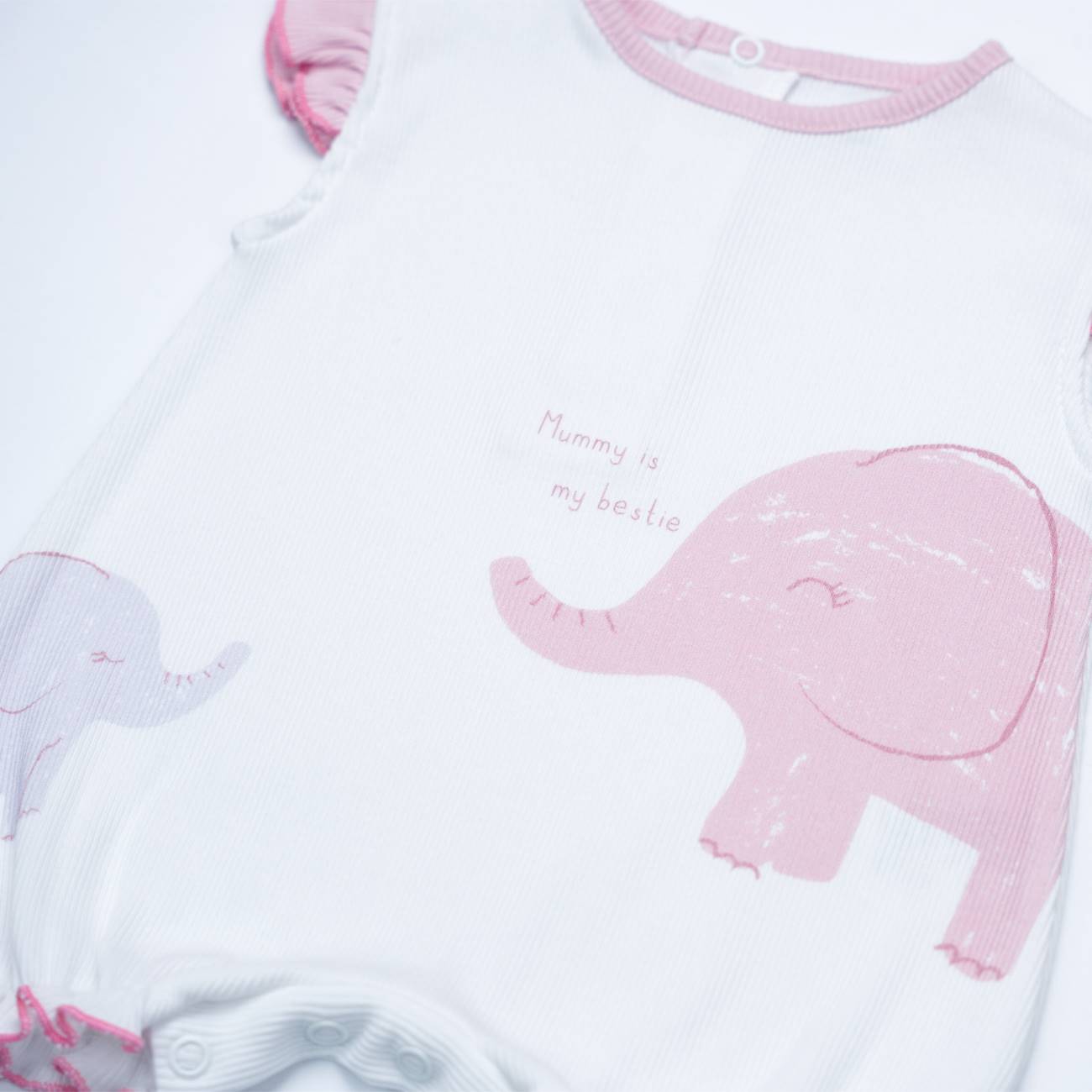 Pagliaccetto nascita neonata puro cotone Fs baby - immagine 5