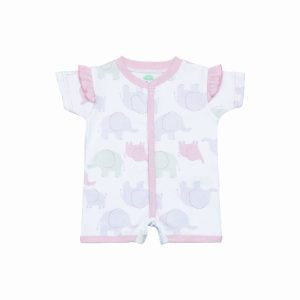 Pagliaccetto nascita con bottoni puro cotone Fs baby