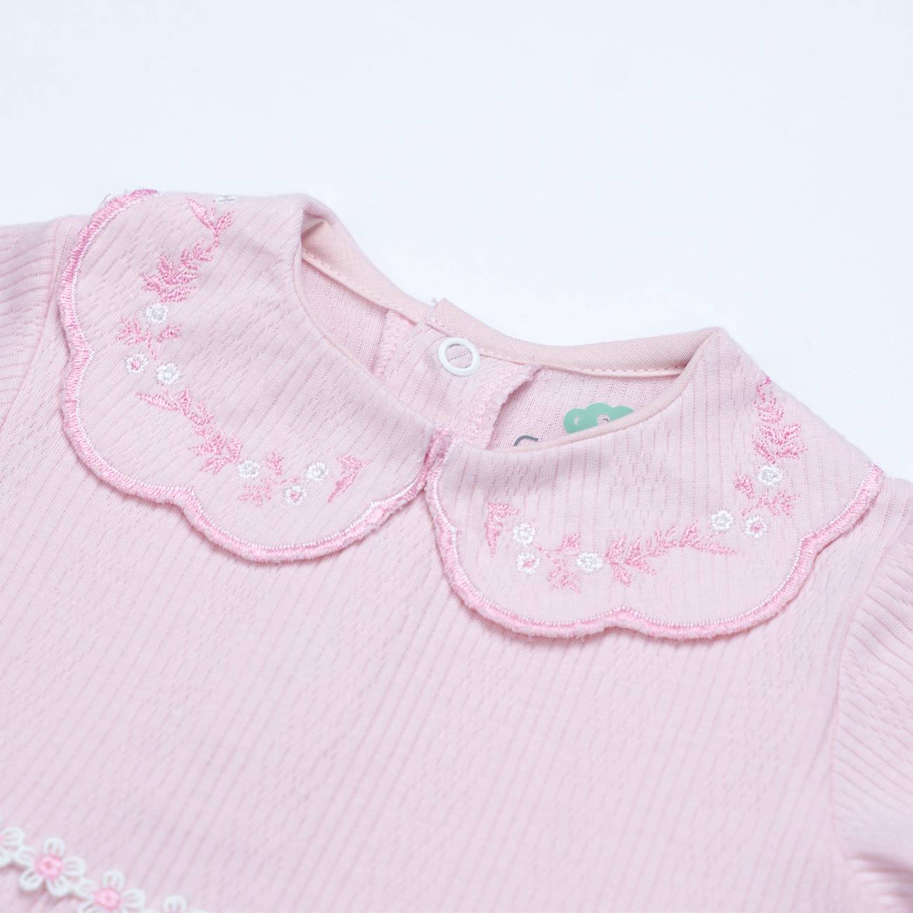 Tutina nascita fiori puro cotone Fs baby - immagine 7