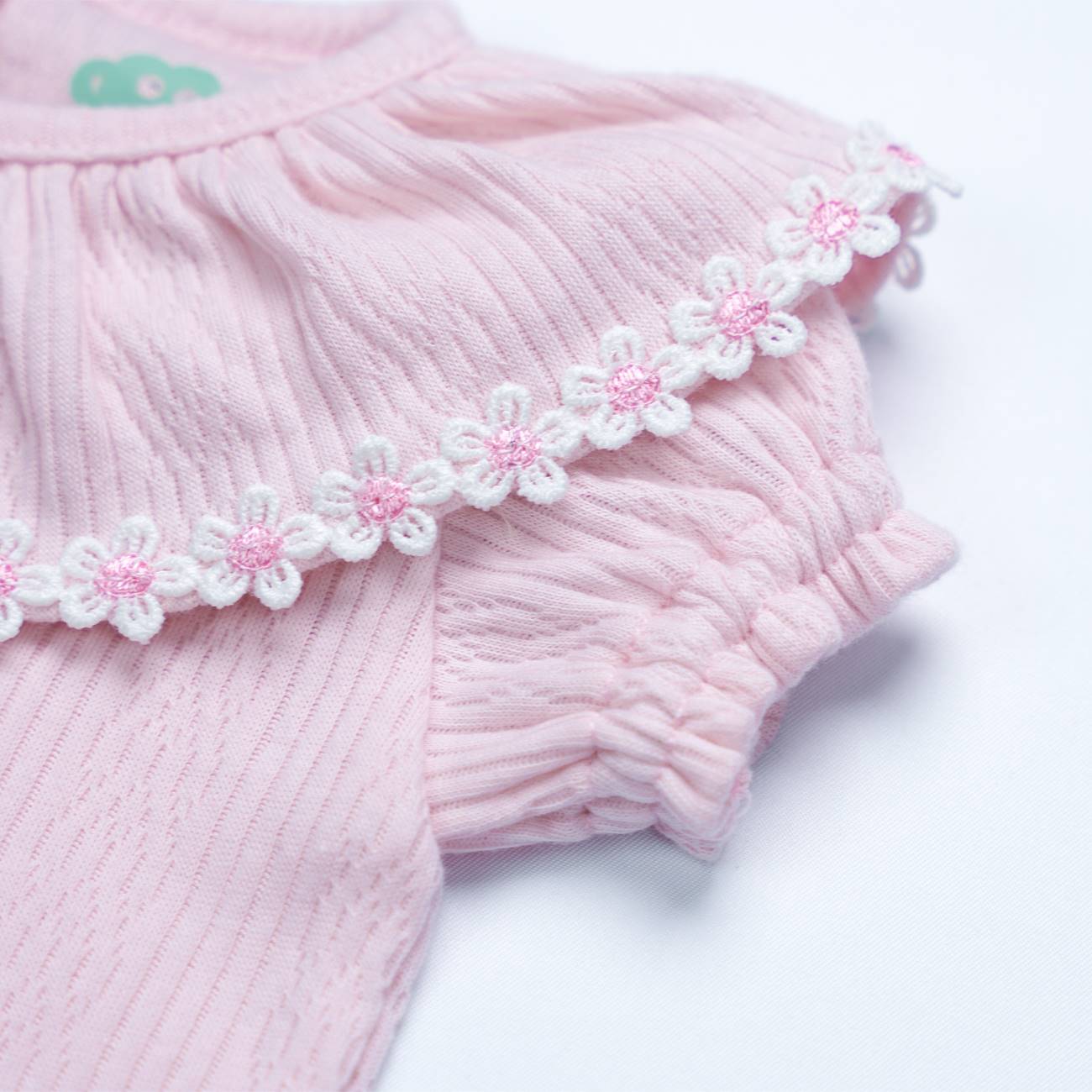 Body colletto fiorellini Fs baby - immagine 6