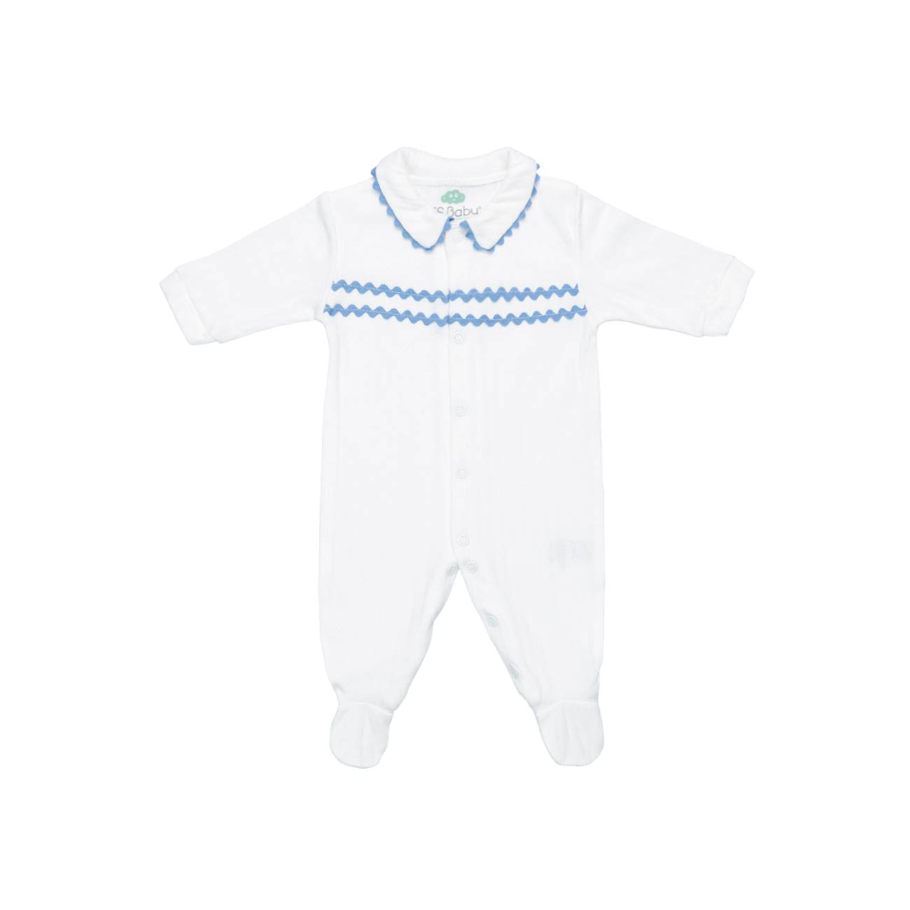 Tutina nascita neonato puro cotone Fs baby - immagine 2