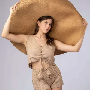 INTI set all’uncinetto Donna Baby Alpaca