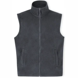 20170 Destin Makito | Smanicato in Pile | Gilet in Pile | Uomo | con Zip Intera | con Tasche Laterali | Anti- Pilling | 280 gr/m2