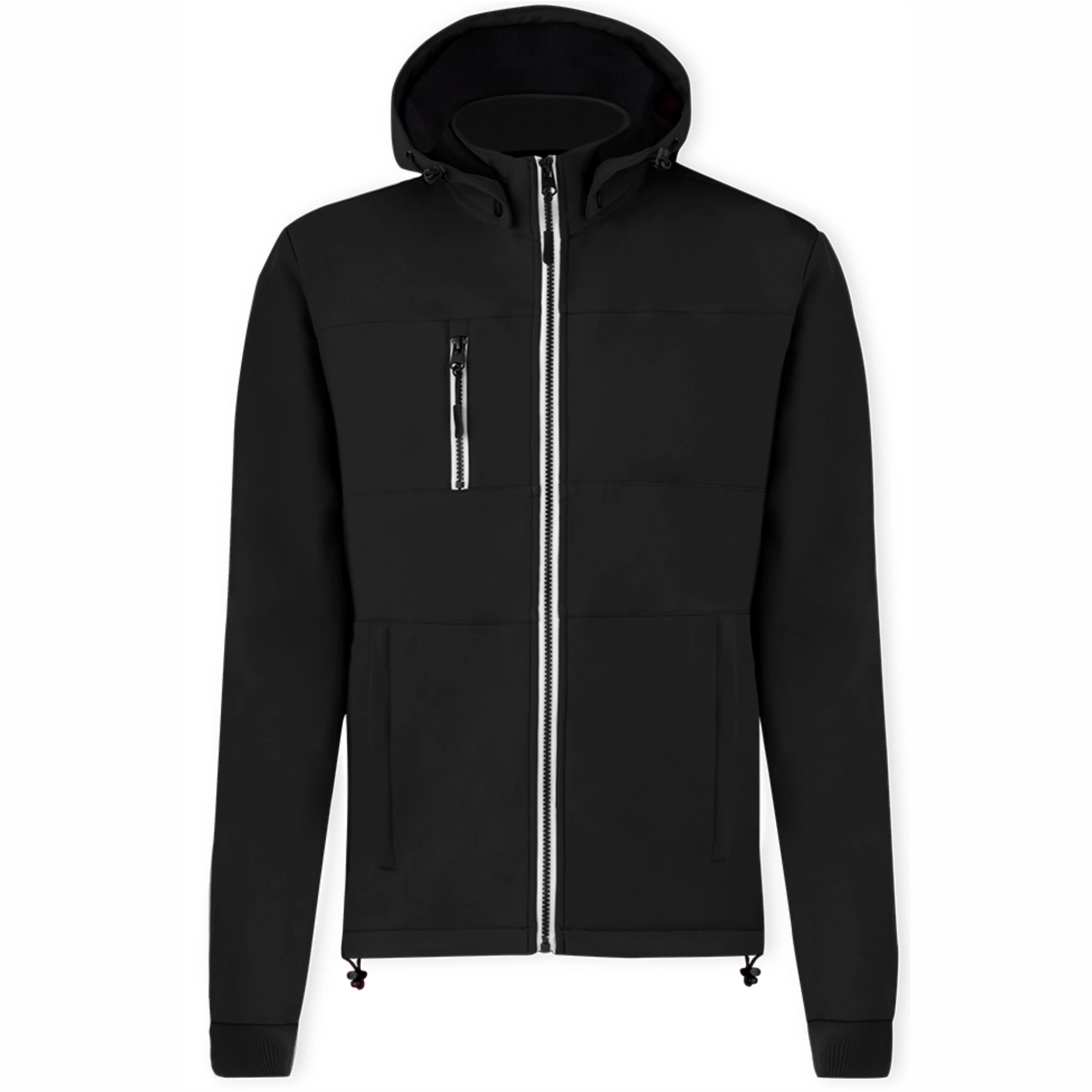 20171 Grechel Makito | Giacca Softshell | Uomo | Interno in Micropile | 3 Strati | Con Cappuccio | Con Tasche | 300gr/m2