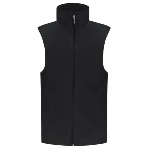 21415 Gilet Higuk Makito | Gilet da Lavoro | Smanicato | Uomo | con Zip | 120 gr/m2