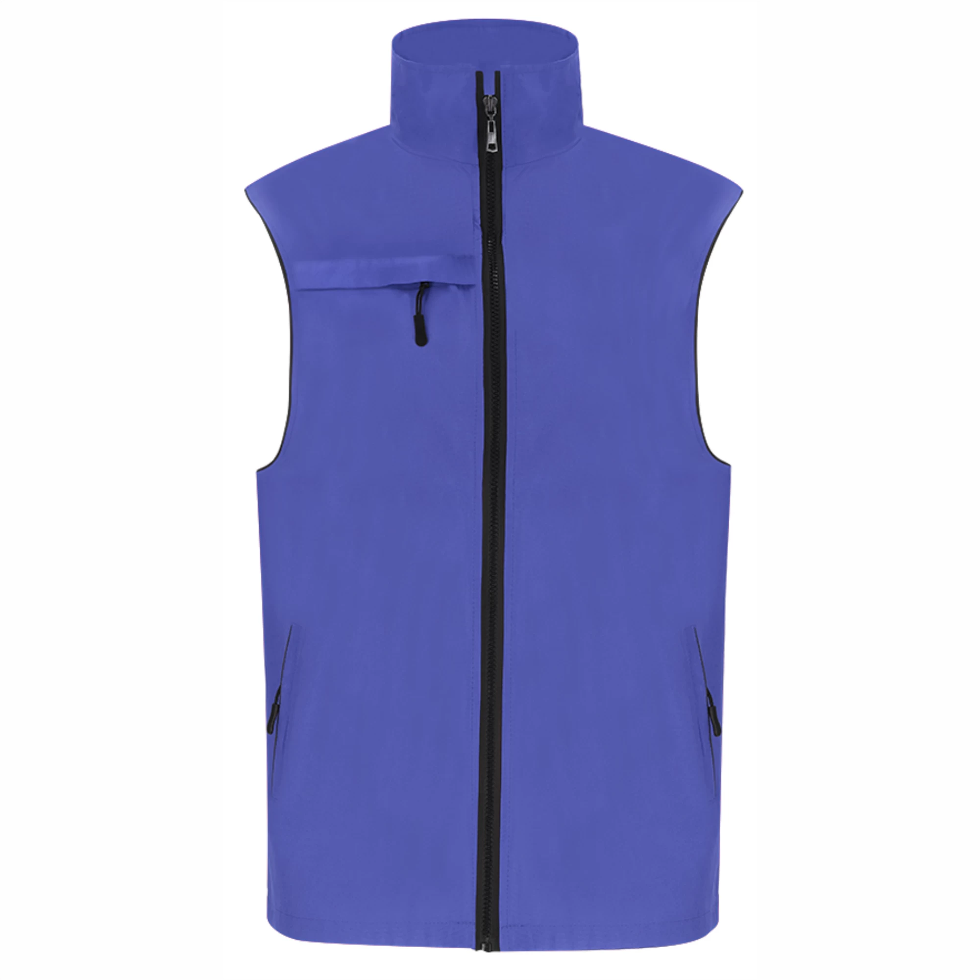 21416 Dervik Makito | Gilet da Lavoro | Smanicato | Uomo | con Tasche | con Zip | 120 gr/m2 - immagine 4