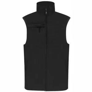 21416 Dervik Makito | Gilet da Lavoro | Smanicato | Uomo | con Tasche | con Zip | 120 gr/m2