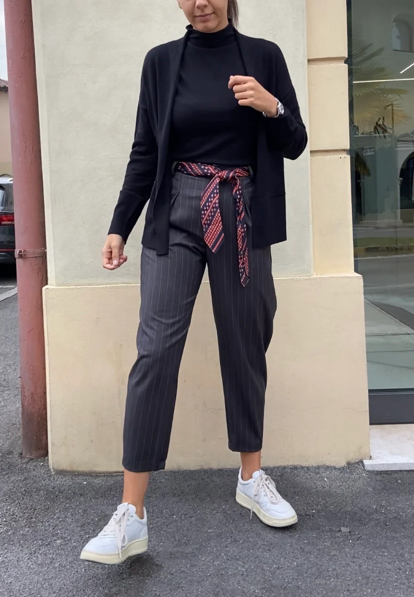 DANIEL & MAYER - LUPETTO COORDINATO - NERO - immagine 3