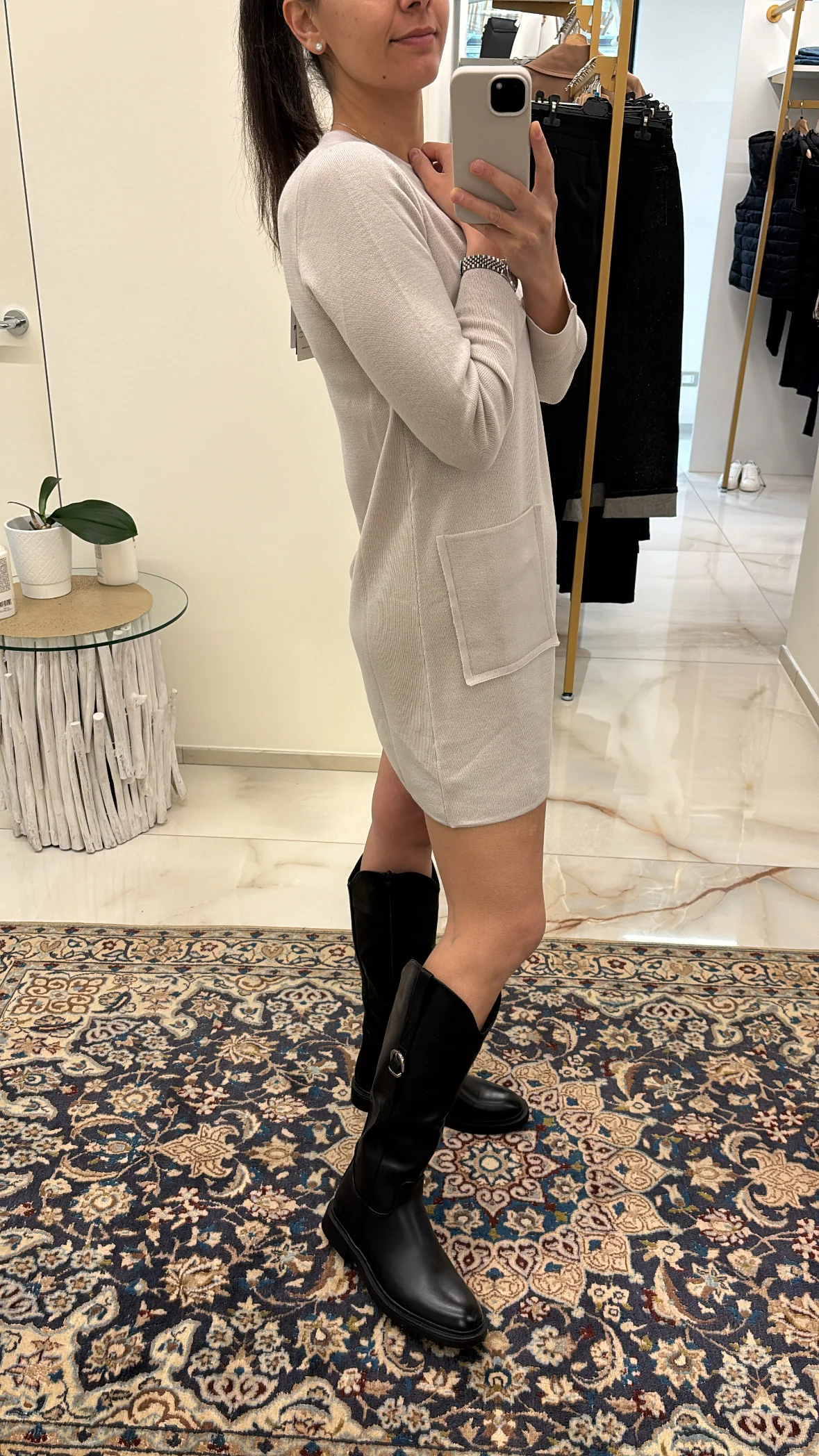 DANIEL & MAYER - ABITO IN MAGLIA - BEIGE - immagine 5