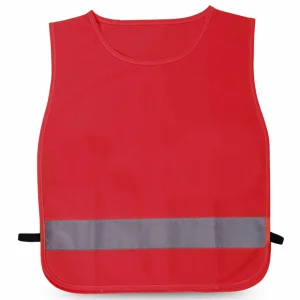 3264 ELi Makito | Pettorina  | Gilet | Bambino | Bimbo | con Banda Rifrangente | Poliestere | Con Elastico Laterale
