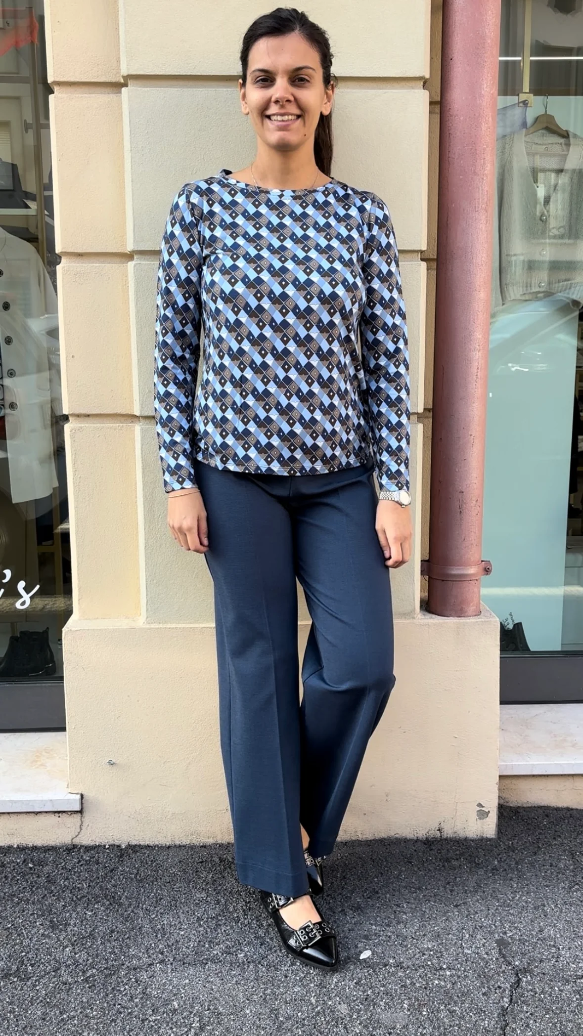 DANIEL & MAYER - MAGLIA in viscosa - ROMBO - immagine 4