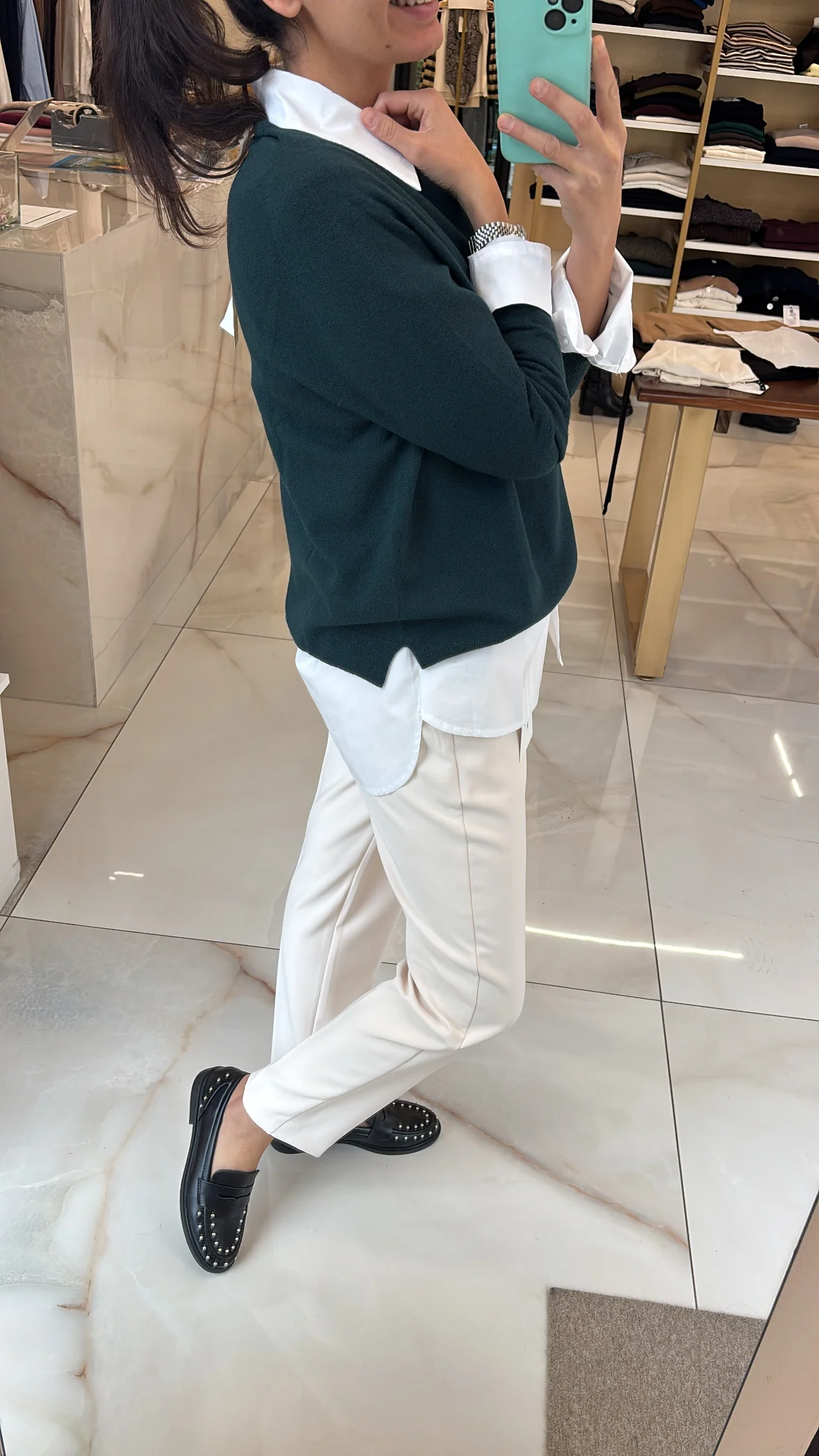 ANGELA DAVIS - MAGLIONCINO - RI9PA21 - VERDONE - immagine 3