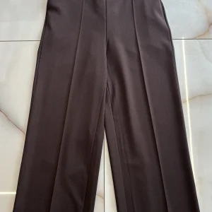SUSY STAR - PANTALONI PALAZZO - CHOCO