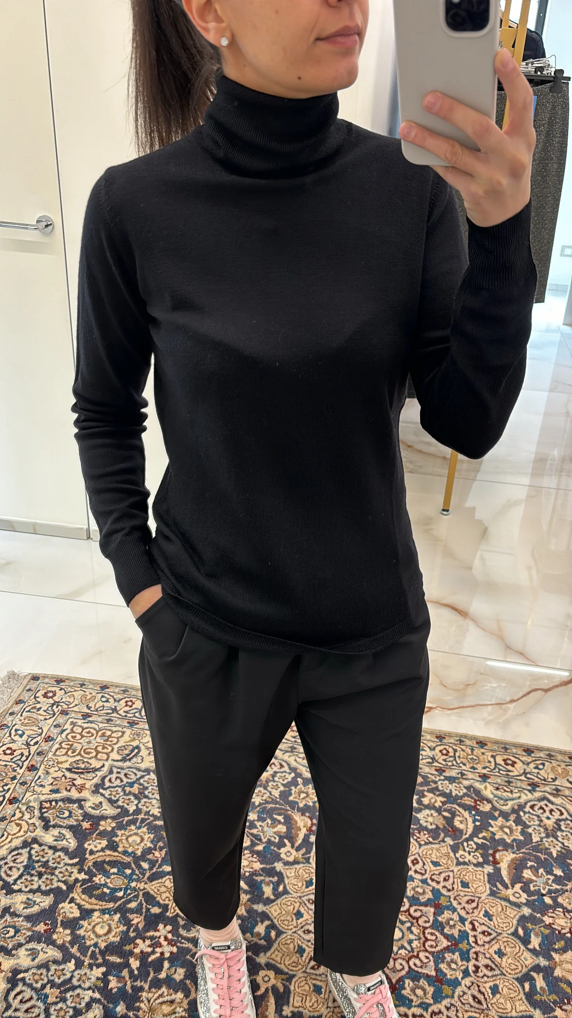 MARGARET - DOLCEVITA CURVY O SOTTOGIACCA - NERO - immagine 6