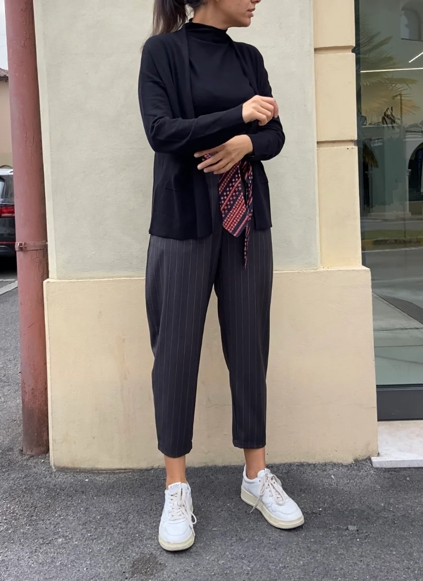 DANIEL & MAYER - LUPETTO COORDINATO - NERO - immagine 8