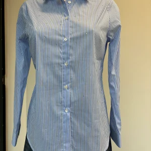 DANIEL & MAYER - CAMICIA IN COTONE STRASS - AZZURRA