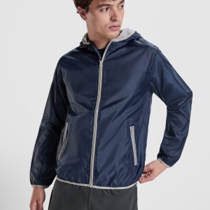 5088 Angelo Unisex Roly | Giacca a Vento | K-way | Unisex (Uomo|Donna) | con Cerniera | con Cappuccio | con Tasche | 60gr/m2