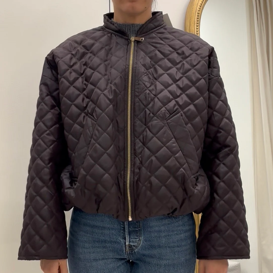 SUSY MIX - BOMBER TRAPUNTATO - MORO - immagine 3