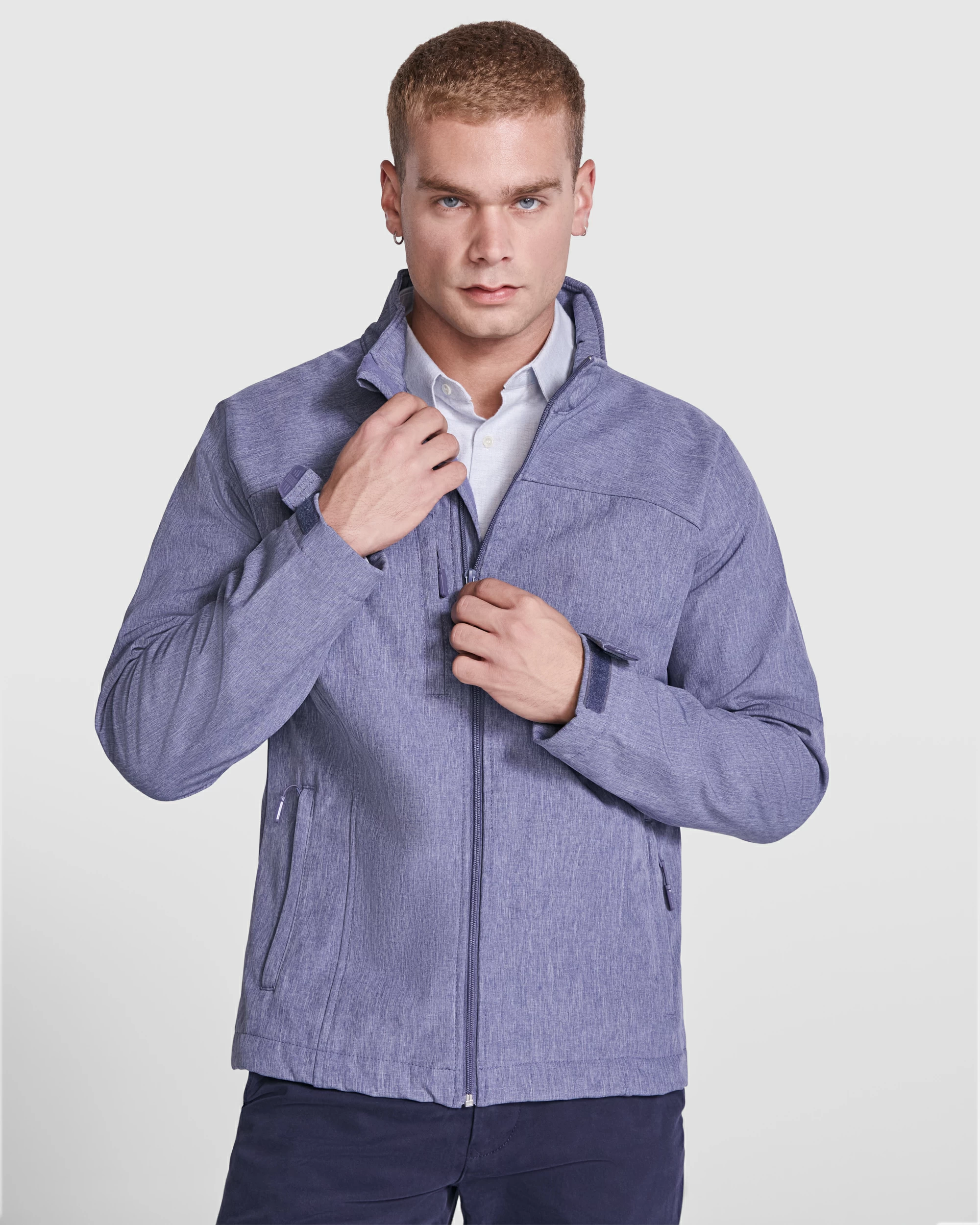 6435 Rudolph Roly | Giacca Softshell | Uomo | 3 Strati | Interno in Micropile | Elasticizzato | con Tasche | 300gr/m2 - immagine 2